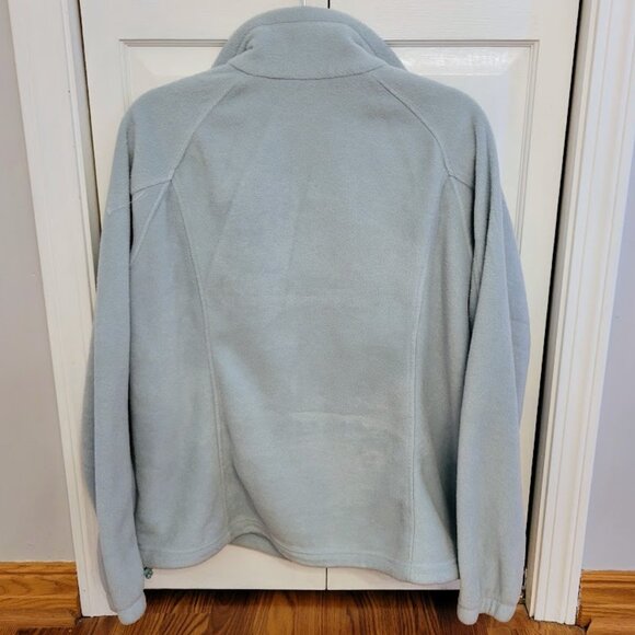 Columbia Light Blue Fleece Jacket, Women's Size XL - Picture 5 of 5